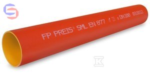 PREIS SML Rura żeliwna bezkielichowa 80x3000 mm 18.9 kg