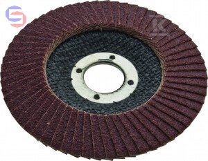 MODECO EXPERT Tarcza listkowa 125mm granulacja 100 wypukła