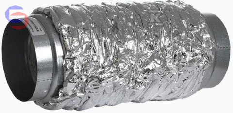 VENTURE INDUSTRIES AKU-COMP Tłumik kanałowy 200mm 0,6m