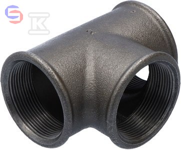 OPAL Trójnik nakrętny 2" czarny B1 NR25 NR130 0,11x0,07x0,09m 0,78kg