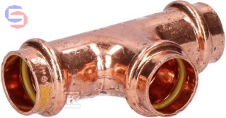 CONEX BPRESS GAS 5000 Trójnik równoprzelotowy 22 CU B Press Gas