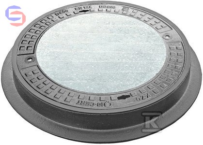 KZO MALOWANY Właz betonowany DO 600 H115 KL.D400 108kg