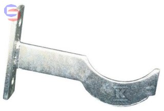 ONNLINE Wspornik do grzejnika żeliwnego D15 długi 0.148x0.099x0.022m