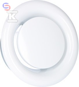 KRZYS-POL Anemostat Zawór Wywiewny AWB 125mm do Wentylacji