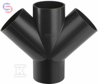 CZWÓRNIK PEHD 110X110X110/45 (KAN.HDPE) GEBERIT