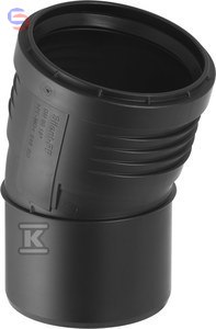 KOLANO SILENT-PP HT 160/15 SANITARNACZARNE GEBERIT