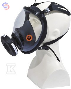 MASKA KPL Z SYS.MOC.ZA POM.PASK.CZARNY DELTA PLUS