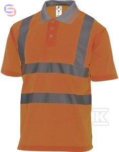POLO OST.K/RĘKAW.Z POLIE.KL.2 POM.FLUO DELTA PLUS
