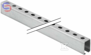 Geberit Pluvia Profil montażowy 4x6cm 1m stal ocynkowana