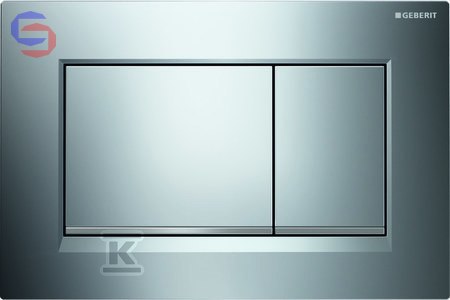 Geberit Sigma30 Przycisk spłukujący przedni chrom błyszczący/mat 0.43kg