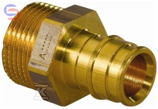 Uponor QE Złączka GZ PL/DR 75-R2 1/2"MT PE-Xa 1,65kg