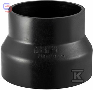 Geberit HDPE Redukcja PEHD 125x90 Symetryczna 0,13kg