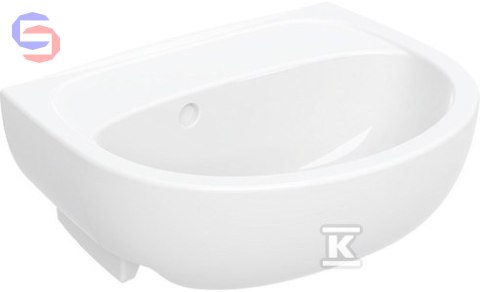 KOŁO SOLO Umywalka ceramiczna 40x17x33 cm bez otworu