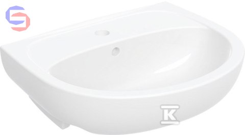 KOŁO SOLO Umywalka meblowa 50x42x16cm z otworem