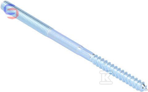 ONNLINE Śruba dwugwintowa M8x140 10 szt stal ocynk