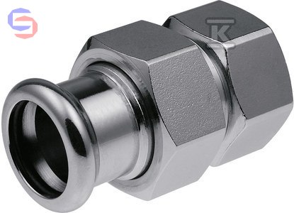 KAN-therm STEEL FITTINGS Śrubunek GW Steel 42 Rp1 1/2 stal węglowa