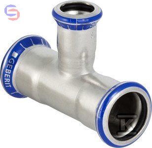 Geberit Mapress Trójnik stal nierdzewna redukcyjny D76,1-22