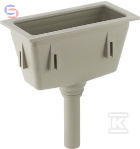 ZLEW LABORATORYJNY PROSTOKĄTNY 295X145M GEBERIT