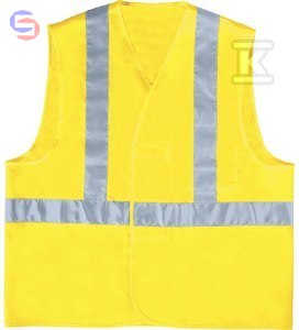 KAM.OS.POLI.2PASY-SZEL.KL.2 ŻÓŁ.FLUO DELTA PLUS