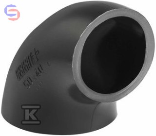 KOLANO PEHD 50X40/90 KRÓTKIE (KAN.HDPE) GEBERIT