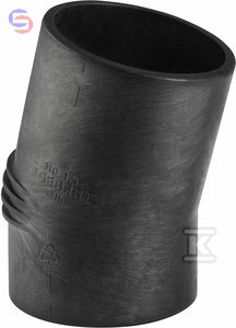KOLANO SILENT-DB20 75/15 SANITARNA KRÓTKIE GEBERIT