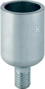 NYPEL GWINTOWANE GZM10XGW1/2" SILENT-PP STAL. GEBERIT