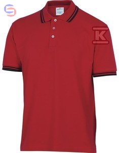 POLO-100% BAWEŁ.210 G/M2 CZERW.ROZ.M DELTA PLUS