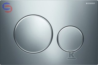 Geberit Sigma20 Przycisk spłukujący przedni chrom błyszczący/matowy 0,05x0,17x0,3m