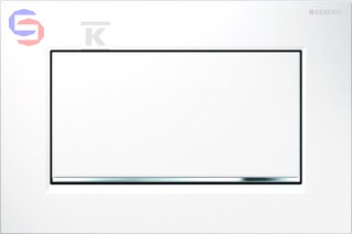 PRZYCISK SIGMA30 1M PRZEDNI BI-CHR BŁ-B GEBERIT