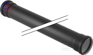 RURA SILENT-PP HT 90X3000 2-KIEL.CZARNA GEBERIT