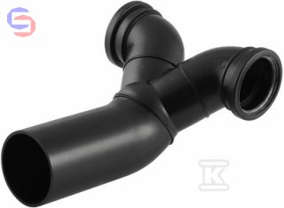 TR.PEHD 110X110/90 BOCZNY 2WC (KAN.HDPE) GEBERIT
