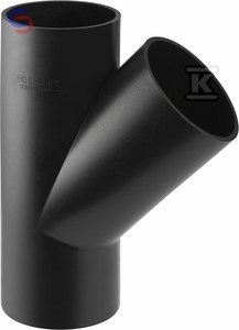 TRÓJNIK PEHD 160X125/45 SKOŚNY (KAN.HDPE) GEBERIT