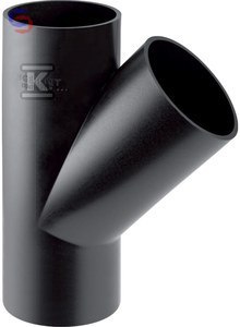 Geberit HDPE Trójnik PEHD 250x200/45° skośny 4.8kg