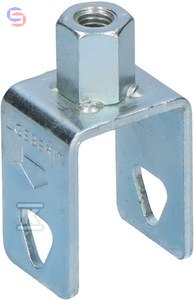 Geberit Pluvia Uchwyt mocujący z mufą GWXM10 stal 37x30x68mm