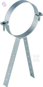 Geberit HDPE Uchwyt rurowy D56 ze wspornikiem 0,197kg