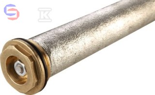 GALMET Anoda Magnezowa fi33x250 z Korkiem Mosiężnym 5/4" do Zasobników
