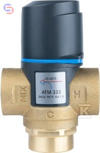 AFRISO ATM 333 DN20 RP3/4" Termostatyczny Zawór Mieszający 35-60°C Kvs 1.6