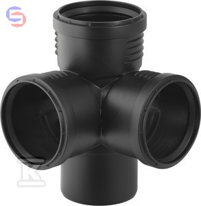 CZWÓR.NAROŻNY SILENT-PP 110X110X110/87 GEBERIT