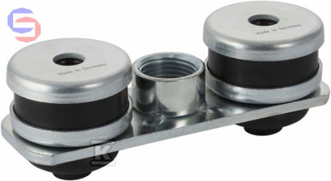 PŁYTKA MONTAŻ.GW1/2" 2-OTWOR.SILENT-DB GEBERIT