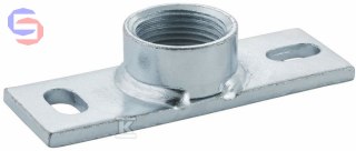 Geberit HDPE Płytka montażowa GW 3/4" 0,12x0,04x0,02m 0,248kg