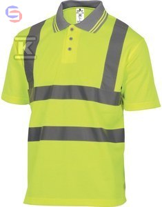 POLO OST.K/RĘKAW.Z POLIE.KL.2 ŻÓŁ.FL DELTA PLUS