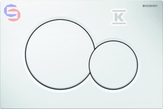 Geberit Sigma01 Przycisk spłukujący biały-alpin 46x172x298mm