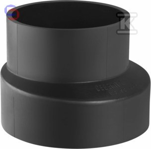 Geberit HDPE REDUK.PEHD 90x56 Asymetryczna Kształtka