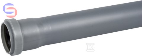 ONNLINE Rura kanalizacyjna HT 50x1.8x2000 mm popiel