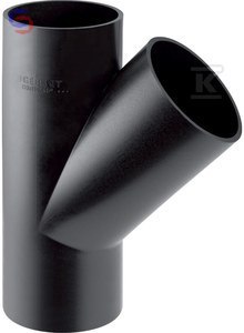 TRÓJNIK PEHD 90X40/45 SKOŚNY (KAN.HDPE) GEBERIT
