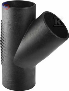 Geberit Silent-db20 Trójnik 75x56/45 45° Czarny