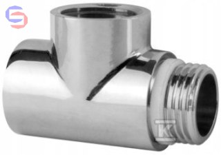 INSTAL-PROJEKT BOUTIQUE TR-15C01 Trójnik chrom 0,05x0,02x0,04m