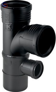 TRÓJNIK PODW. SILENT-PP 110X110X50/88.5 GEBERIT