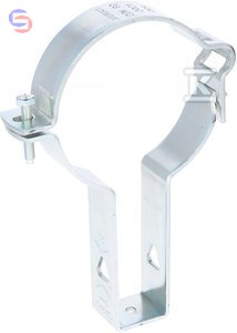 Geberit Pluvia Uchwyt rurowy 90° regulowany stal ocynkowana 0,388kg