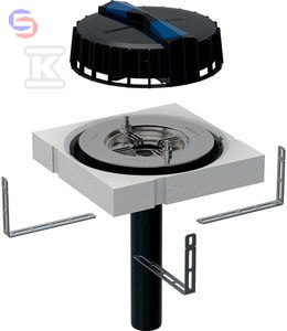 Geberit Pluvia Wpust dachowy d56 0.36x0.31x0.39m 2.4kg